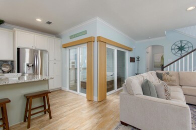 Great Room Opens To The Airy Porch