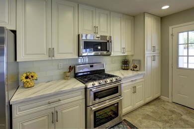 Gas double oven