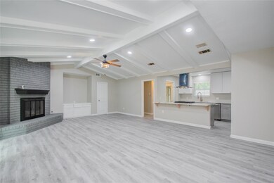 View of the Family and Fully upgraded Gourmet Kitchen