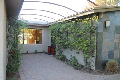 Entry courtyard