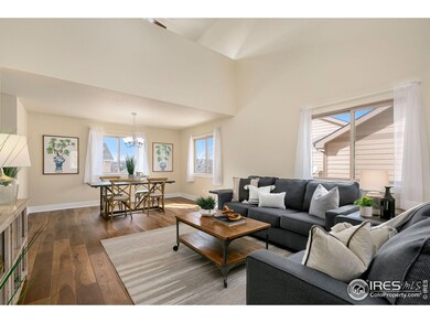 Great Room with Vaulted Ceiling