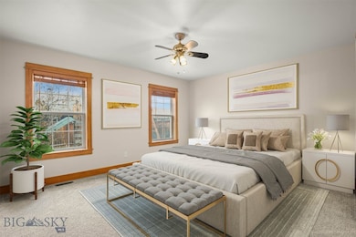 Primary Bedroom on Main-Virtually Staged