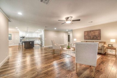 That wood floor is GORGEOUS