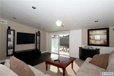 The living area is pre wired for surround sound an