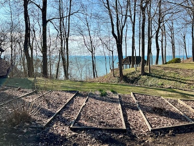 View from buildable lot