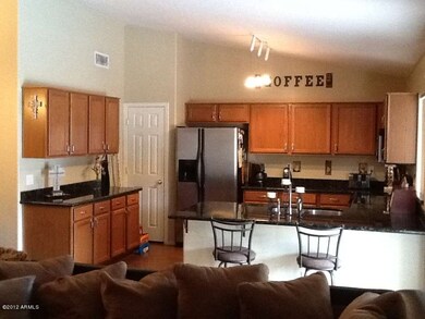 view of kitchen from great room