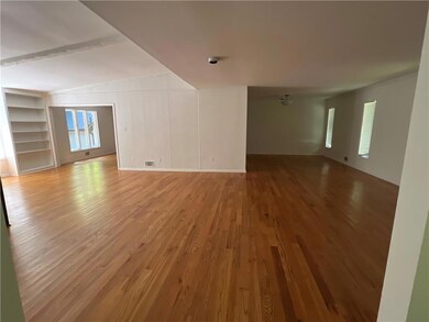 View from hallway back to living area