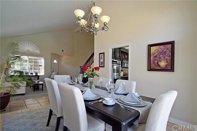 Formal dining room looking into the formal living 