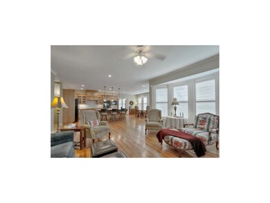 Main Level view from Great Room to Kitchen