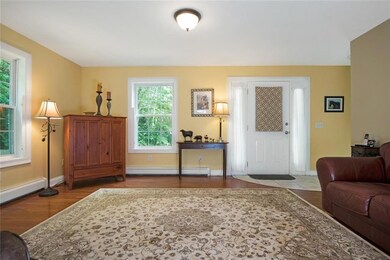 Front entry to large Living Room.