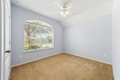 One of two spacious guest bedrooms nestled at the