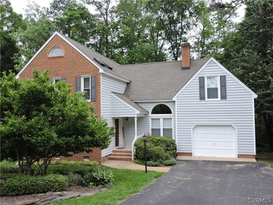 Brick accent, vinyl siding, vinyl windows, 1-car g