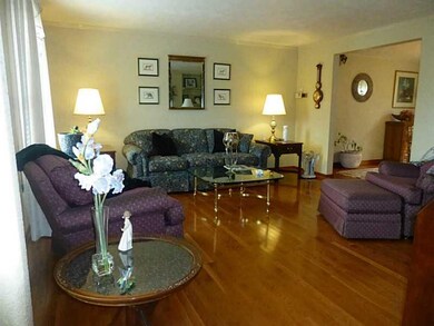 Living Room. Beautiful Hardwood Floors