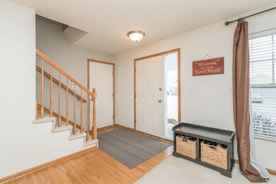 inside front door