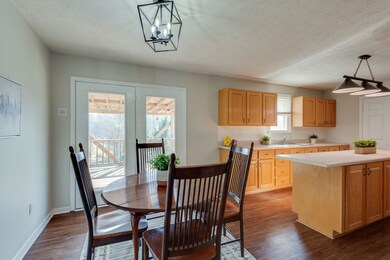 Beautiful updated eat in kitchen.