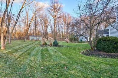 back yard to barn