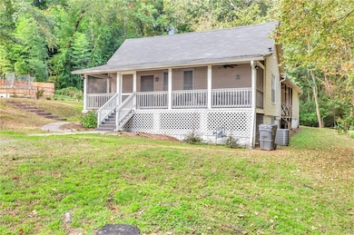 View of front of home with a front yard