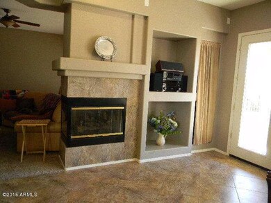 Two way fireplace