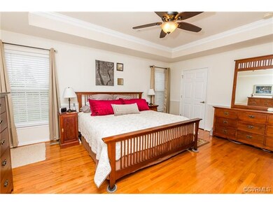 For privacy, 1st floor Master Bedroom is tucked aw