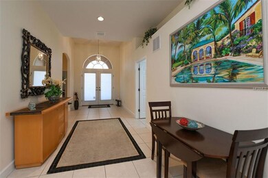 Foyer and front hallway