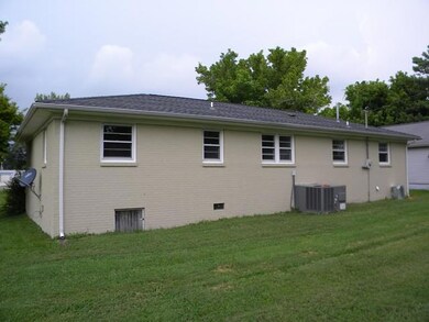 Back view of home