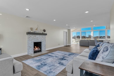 The view once you enter the home.