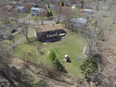 This home sits on a HUGE lot in the middle of town
