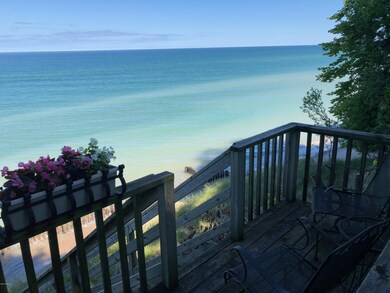 Landing for about 55 Steps to Lake MI