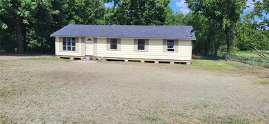 View of front of house with a front lawn