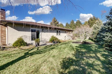 Rear of home