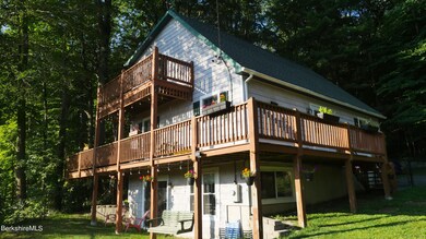 Wrap around deck