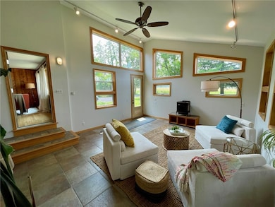 All season conditioned entry space