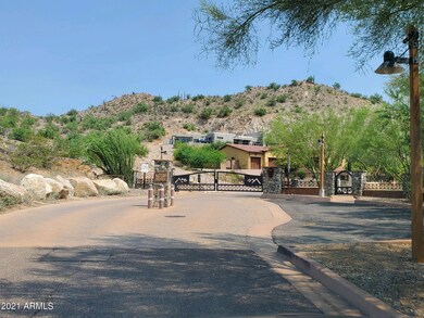 Back Gate from Jomax Rd.