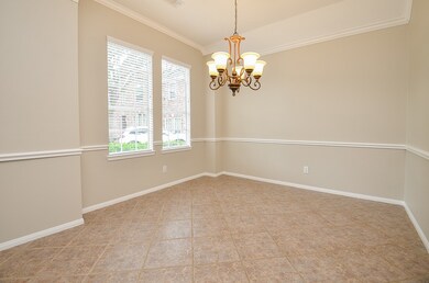 Bright and sunny with natural light in the Dining Room.