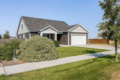 View of front of home with a 2-car garage