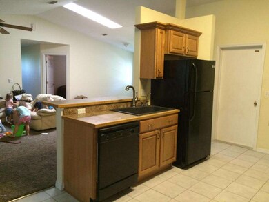 Kitchen to Garage