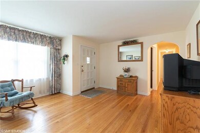 Hardwood floors through out the front living space