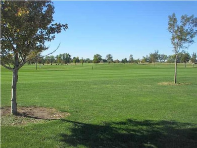Nice golf course views standing at the edge of the