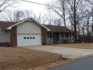 Exterior Front. level driveway