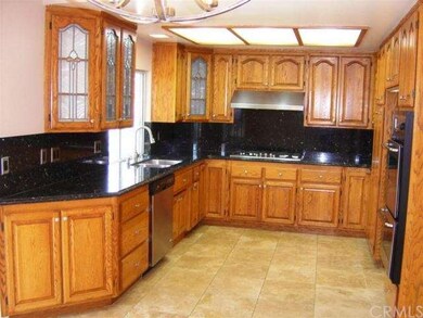 Gorgeous remodeled kitchen with real wood cabinetr