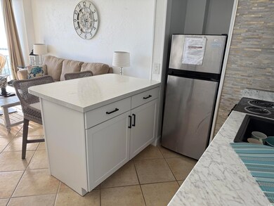 Kitchen featuring brand new white cabinets, a kitc
