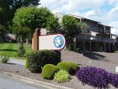 Entrance to complex.