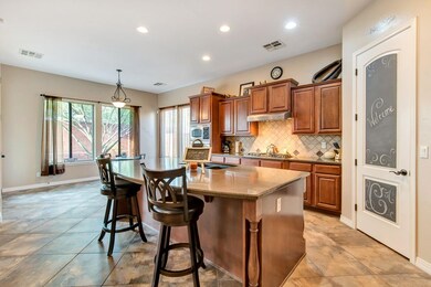 kitchen backyard view