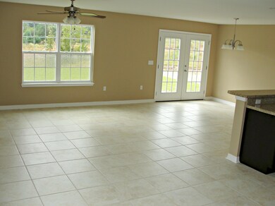 Open Living Room/Dining Room