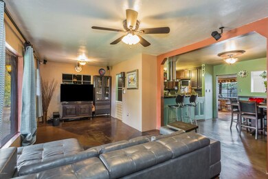 Open Living & Dining Area