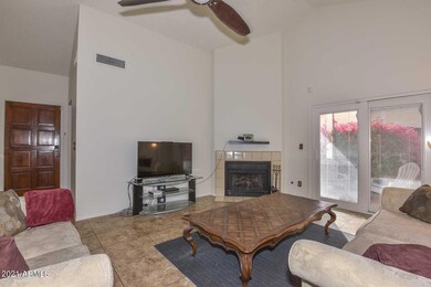 Living Room-Fireplace