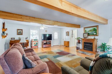 Plenty of room to entertain in the family room.