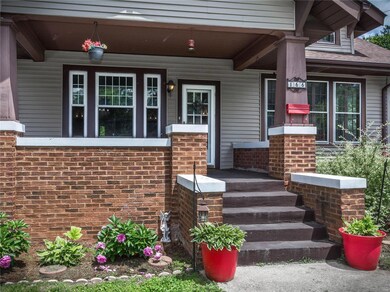 Large Covered Front Porch