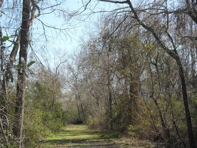 Dirt road  to lots.