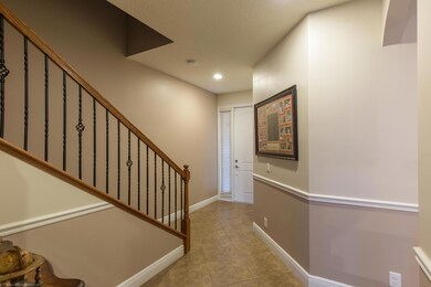 Wrought Iron And Wood Staircase
